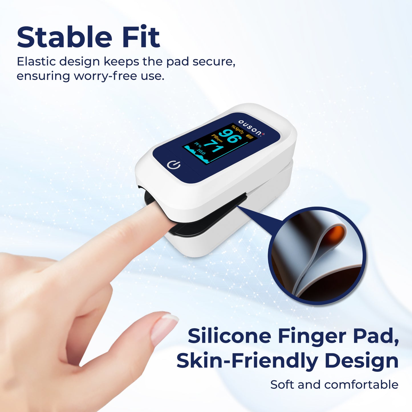 Ouson Fingertip Pulse Oximeter